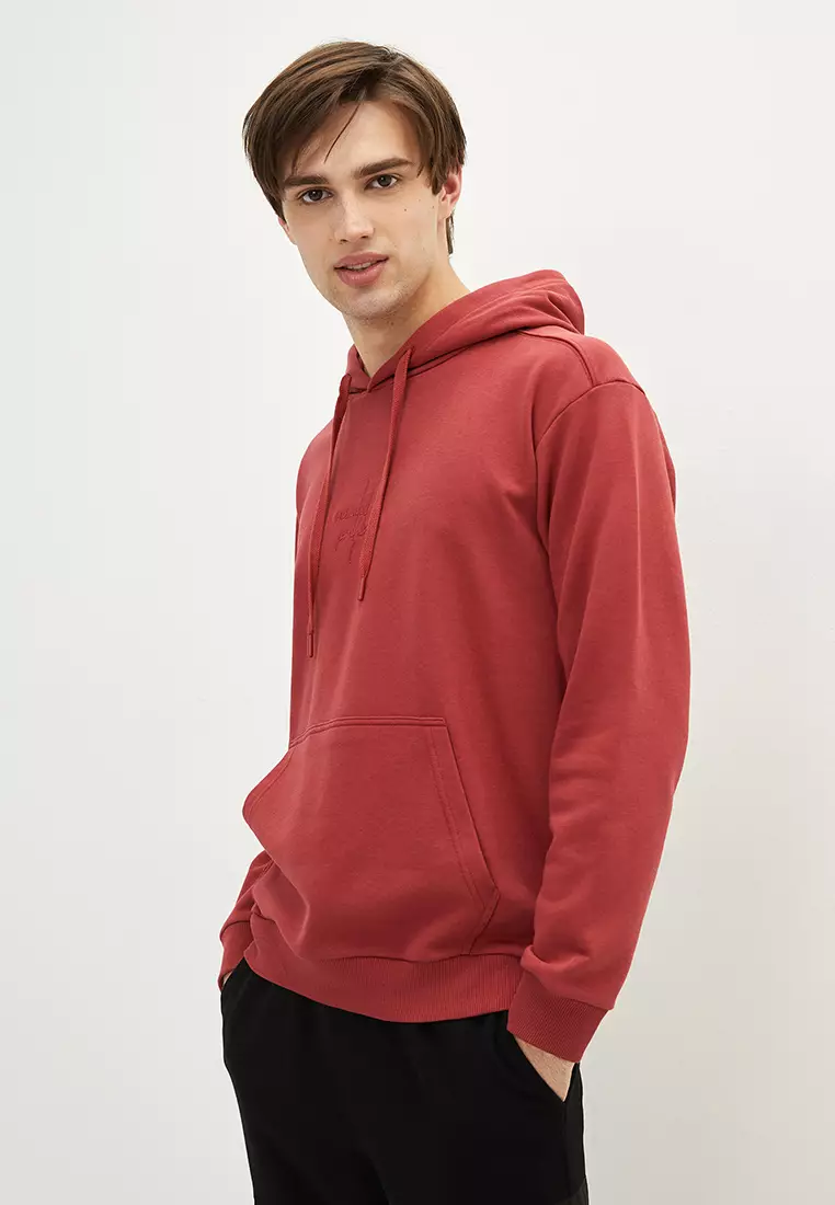 Buy LC WAIKIKI Hooded Long Sleeve Embroidered Men's Sweatshirt Online |  ZALORA Malaysia