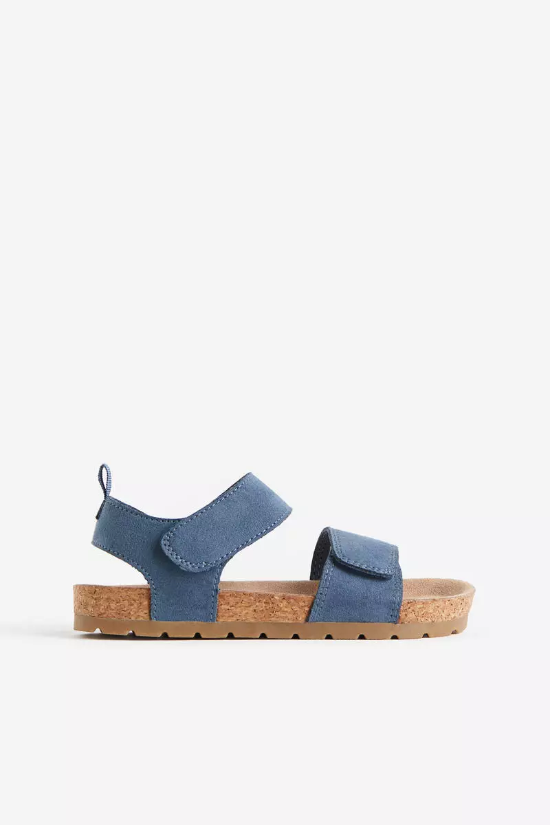 Discount on H&M  shoes - SKU: Ankle-Strap Leather Sandals