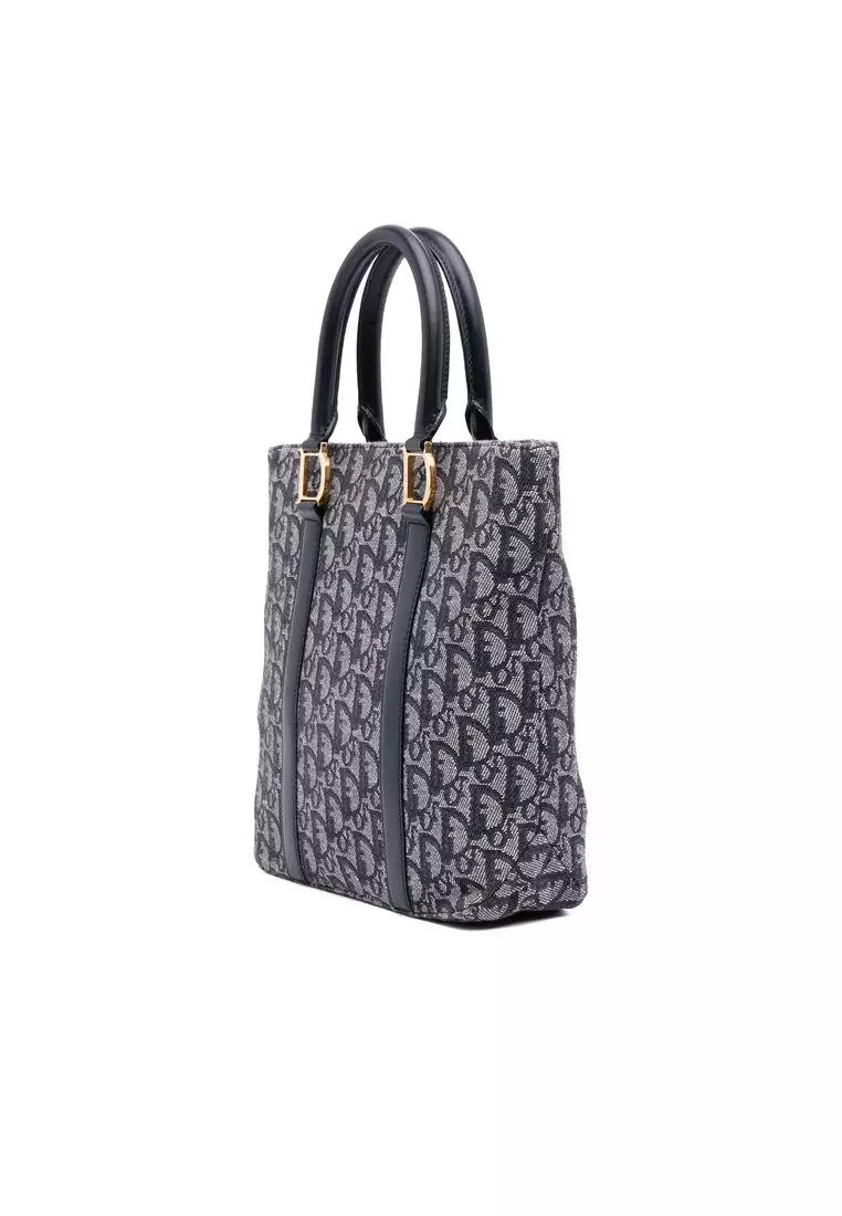 Pre-Loved Dior Diorissimo Trotter Canvas Tote