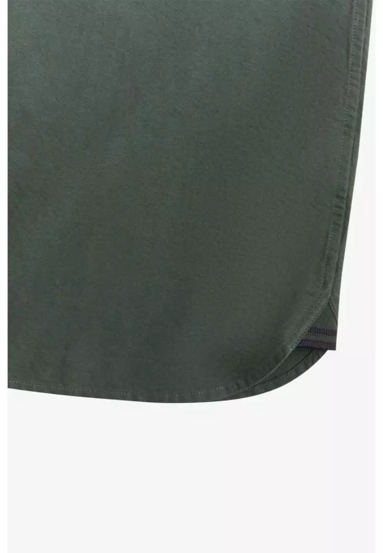 Fred Perry M8730 Oxford Shirt (Court Green)