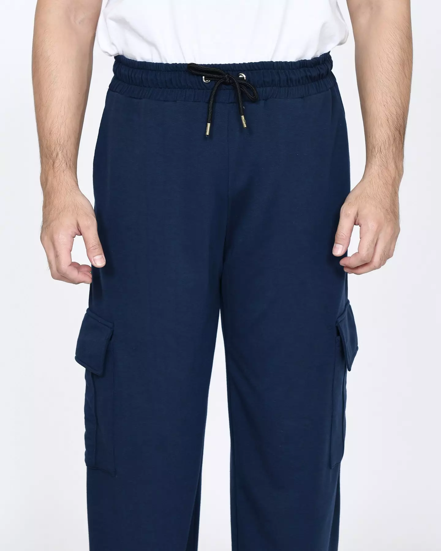 Celana Panjang Pria - Sporty Cargo Pants BIRU