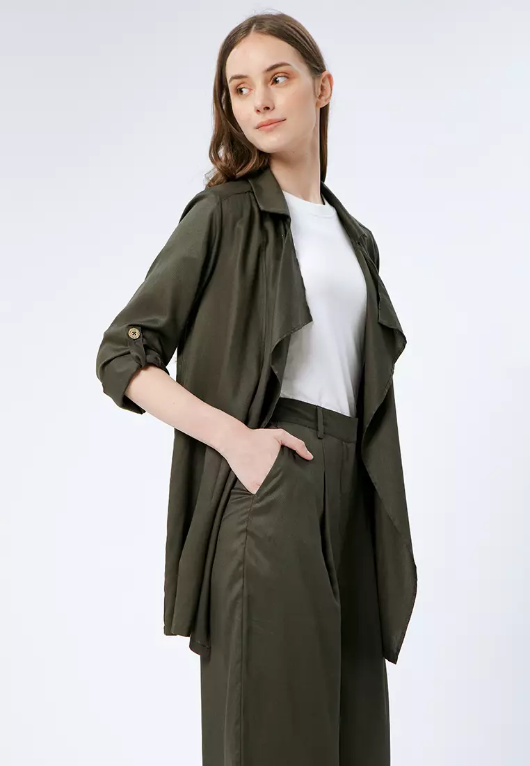 Karina Cardigan Military Olive