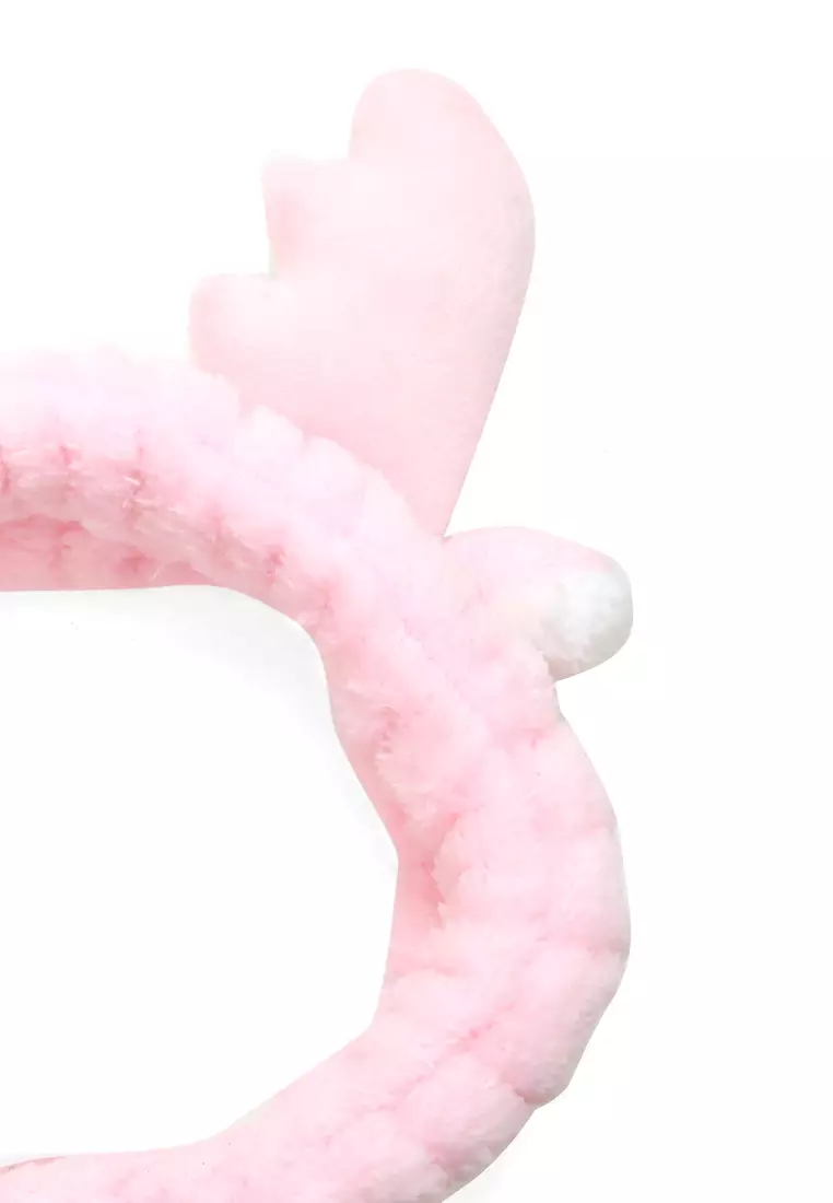 Diana Bandana Tanduk Rusa Tekstur Lembut And High Quality - Pink