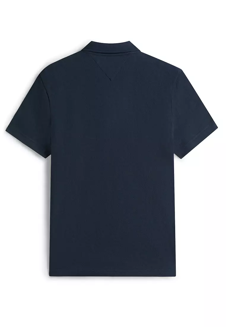 反向毛圈刺繡POLO恤 - TH Mainline