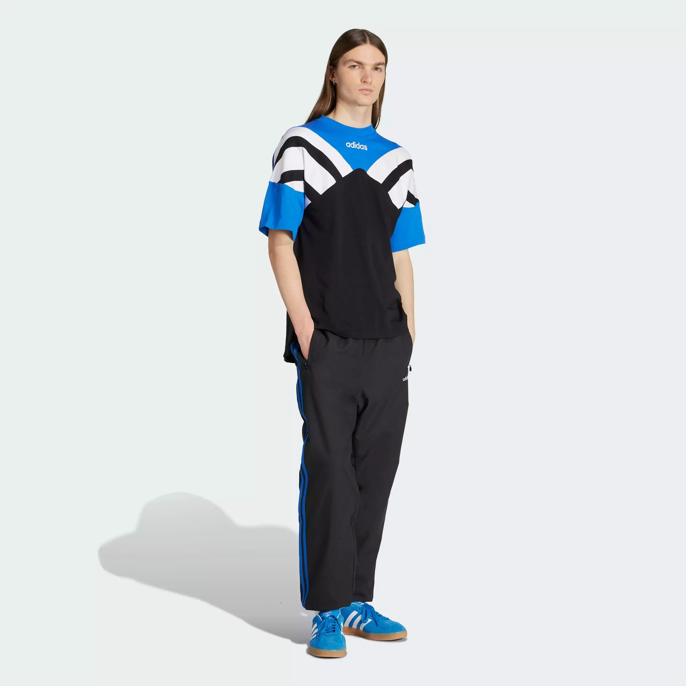 Lifestyle Archive Cutline Tee Men Black JX3074