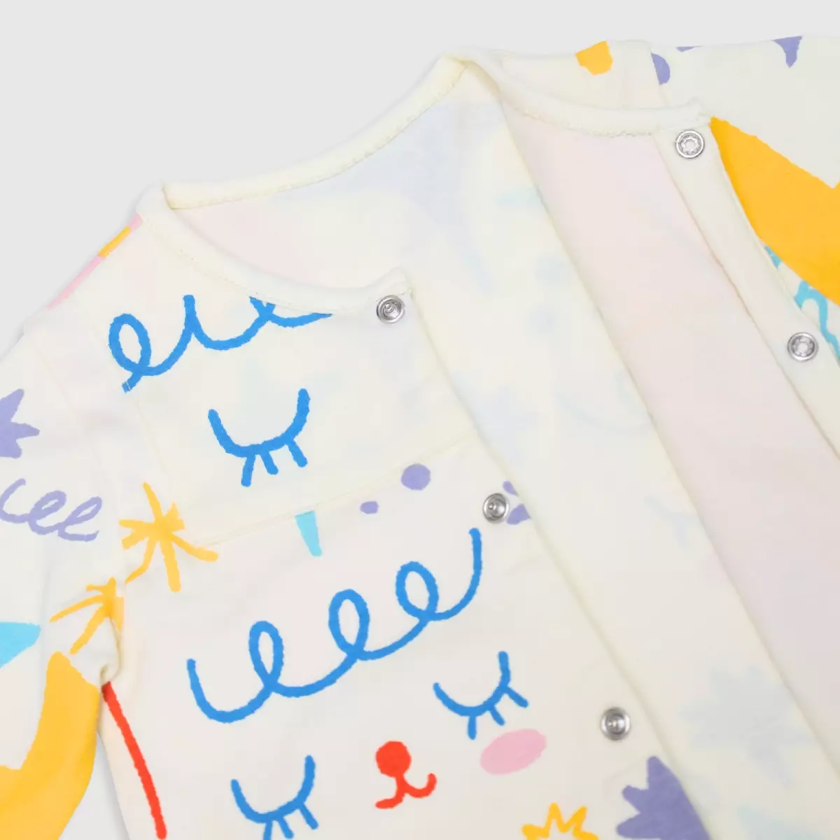 Mothercare Liunic Baby Sleepsuit - Baju Tidur Bayi Unisex (Multi)