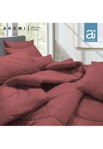 Buy Akemi Ai By Akemi Colourkissed Maeve Rose Pink Fitted Sheet Set 620tc Online Zalora Malaysia