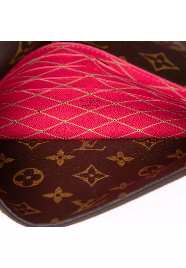Pre-Loved Louis Vuitton Monogram Summer Trunks Pochette Weekend