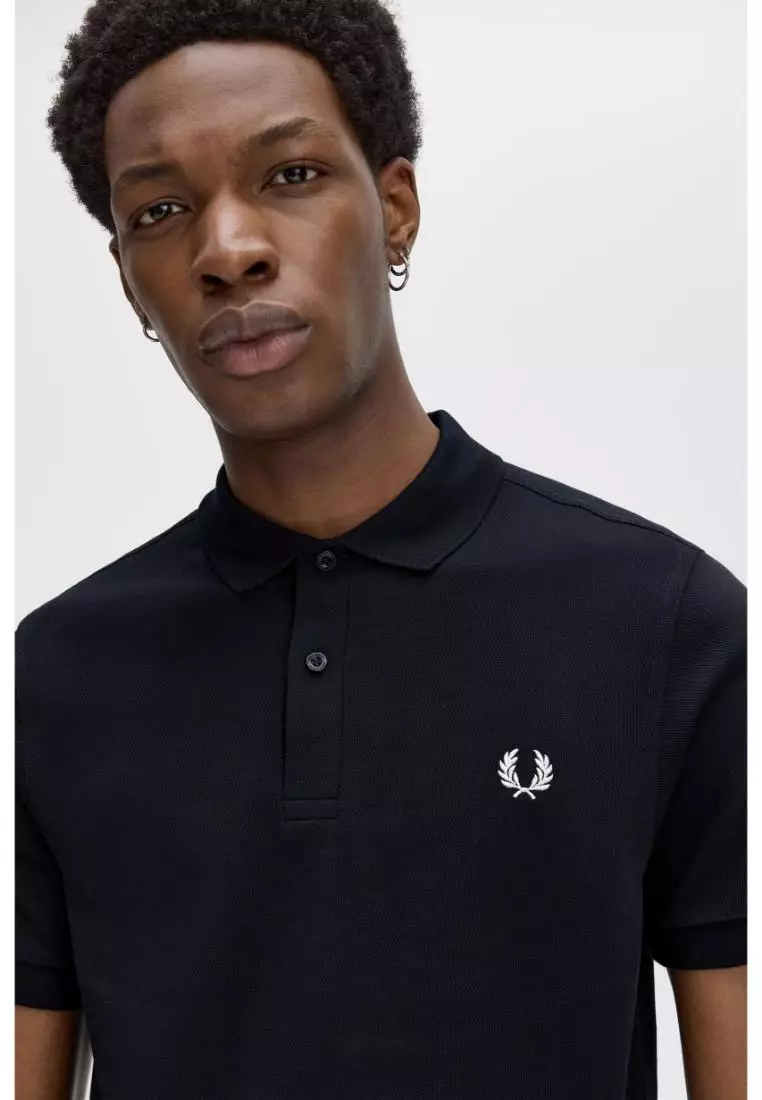 Fred Perry M6000 Plain Fred Perry Shirt (Navy)