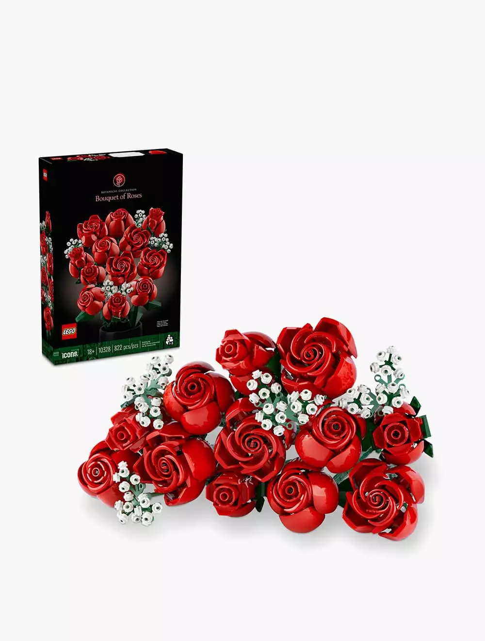LEGO® Icons Bouquet of Roses building kit - 10328