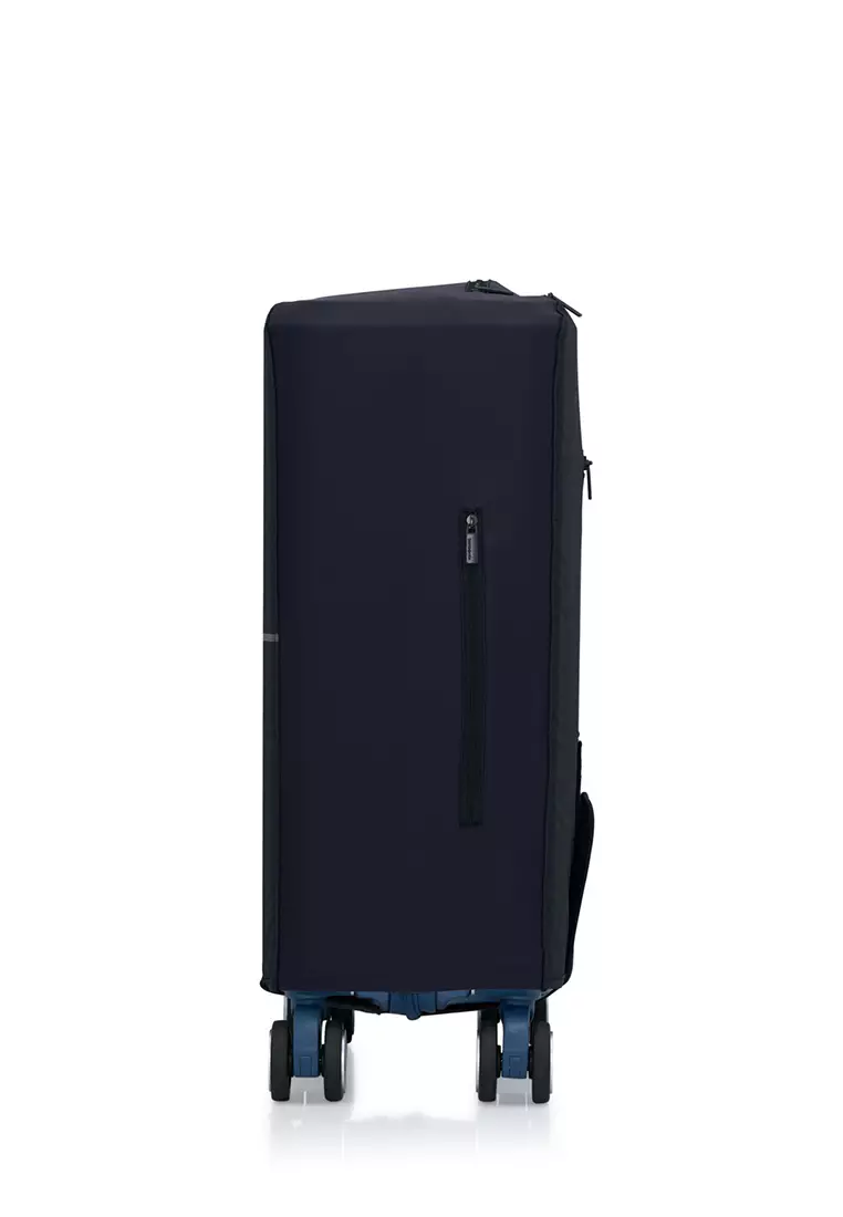 TRAVEL ESSENTIALS FLD. LUGGAGE COVER CABIN - BLACK