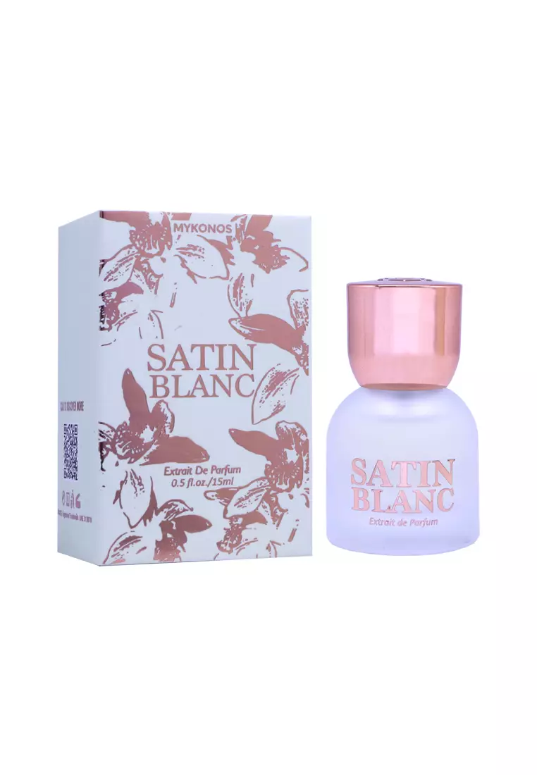 Mykonos Satin Blanc Unisex Extrait de Parfum 15 ML