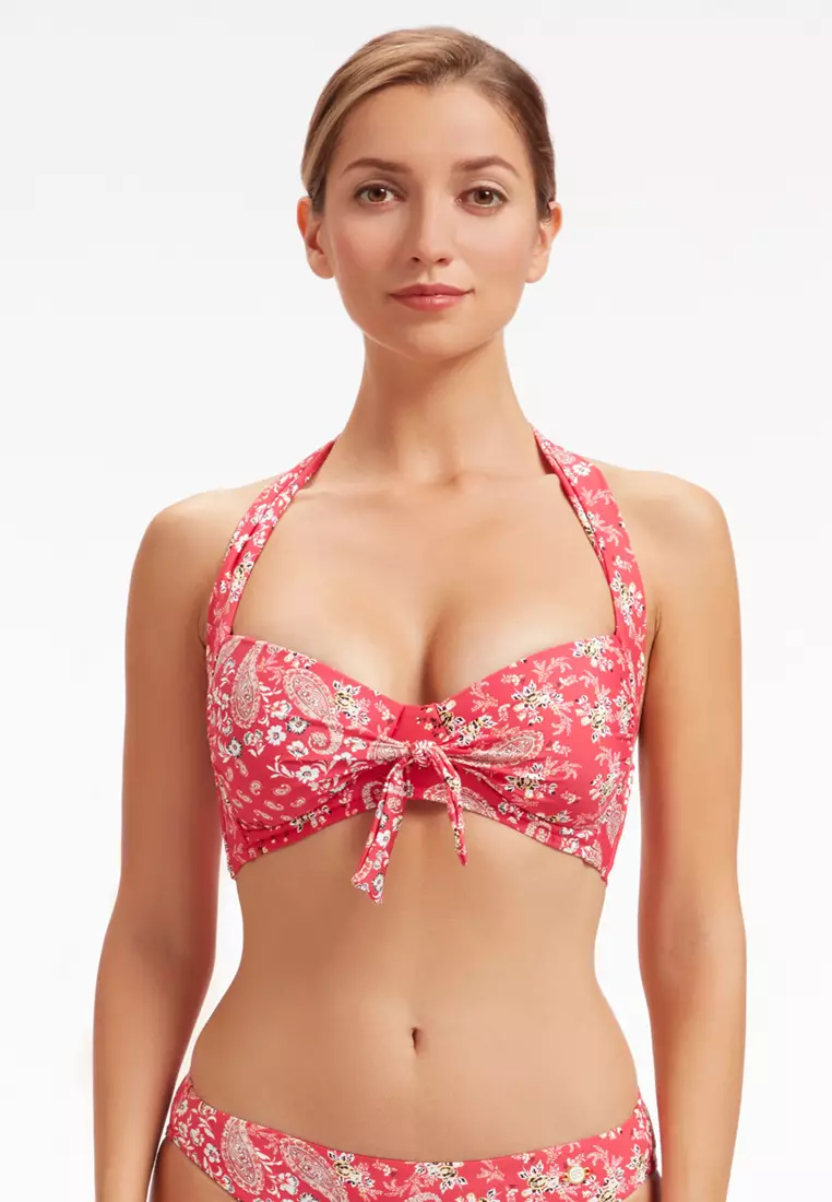 Sunseeker Sweet Paisley B-D Cup Bikini Top