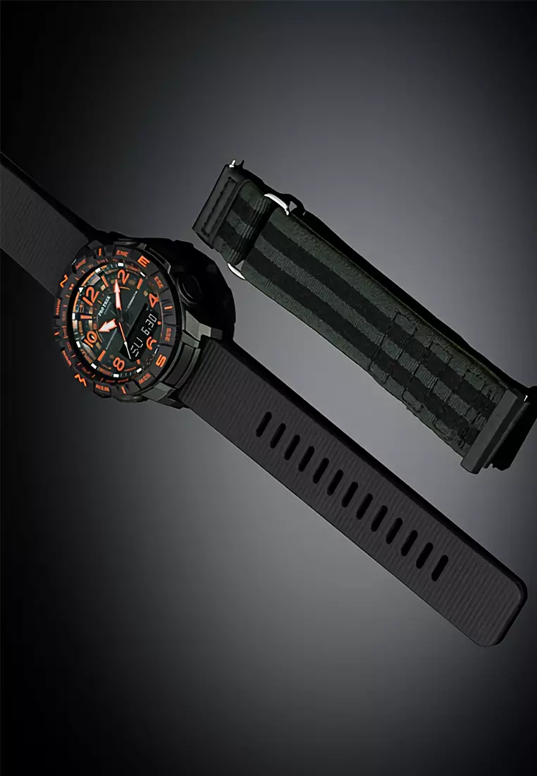 Jual CASIO Casio Protrek - Jam Tangan Pria - Black - Resin Strap - PRT ...