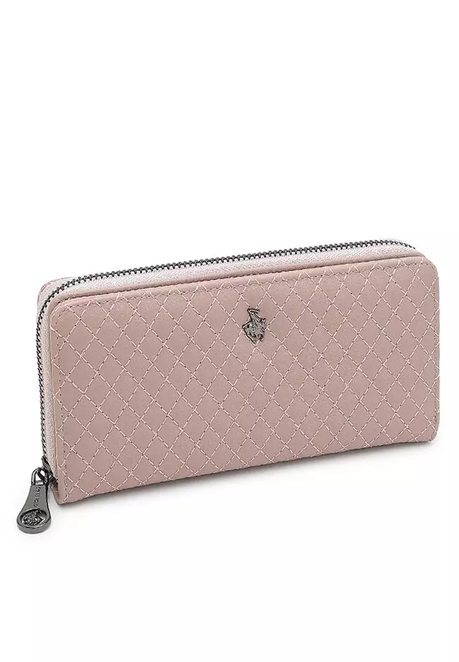 Buy Swiss Polo Quilted Long Purse / Wallet - Pink 2024 Online | ZALORA ...