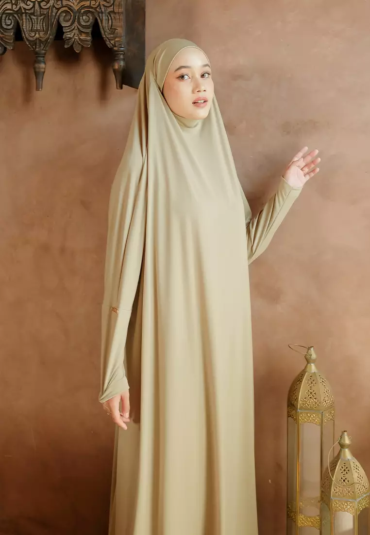 Shameera Abaya in Avocado (Lozy x Hamidah)