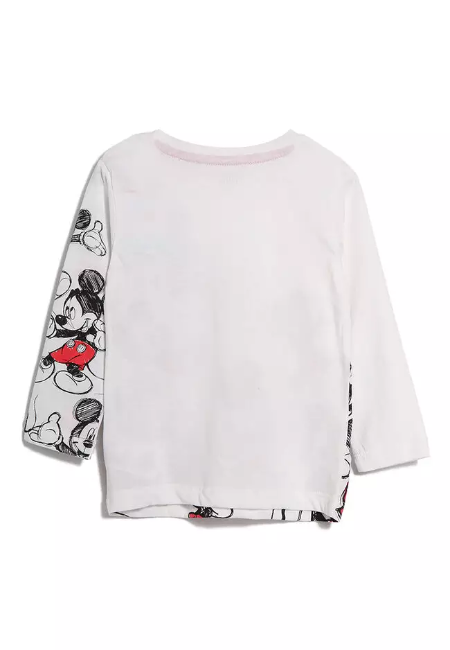 long sleeve off white t shirt