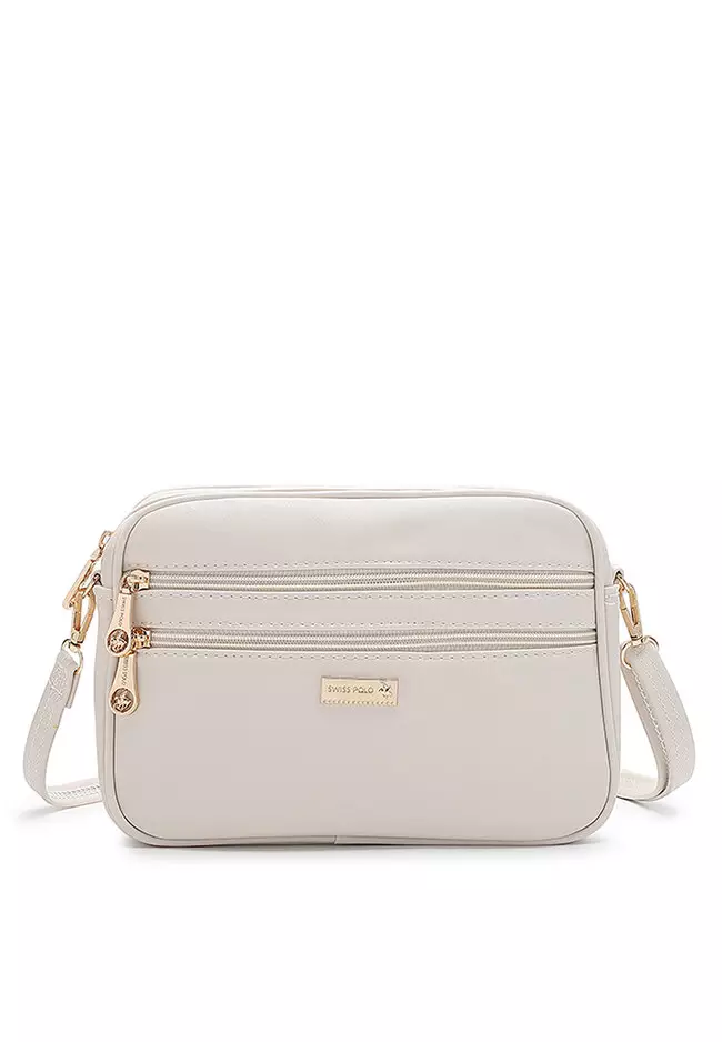 Multi compartment crossbody bag sales