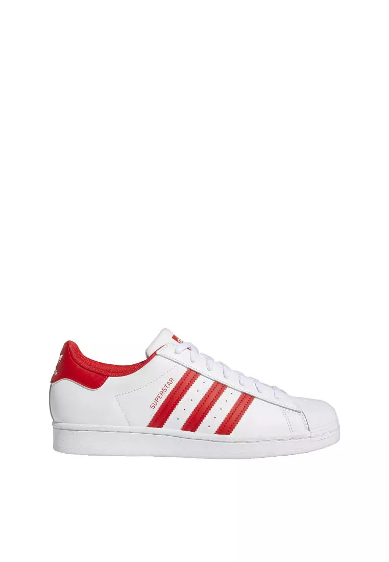 Adidas superstar hotsell red