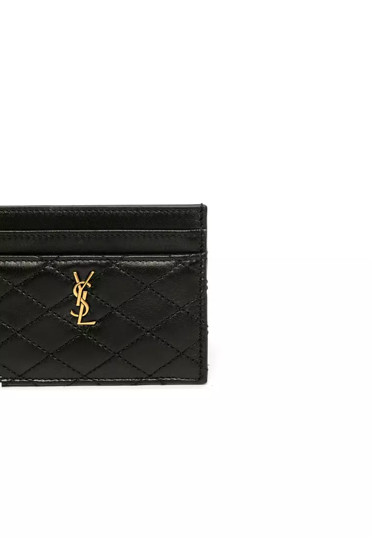 Ysl white card holder clearance