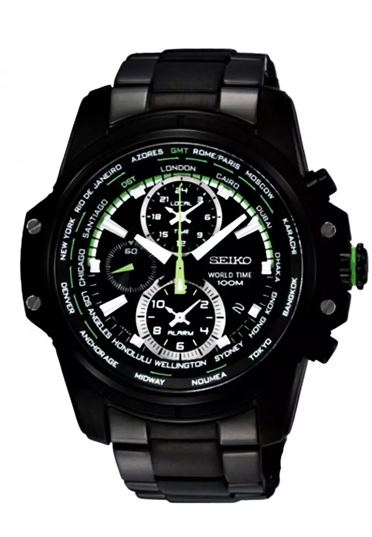 Seiko world time 100m 2025
