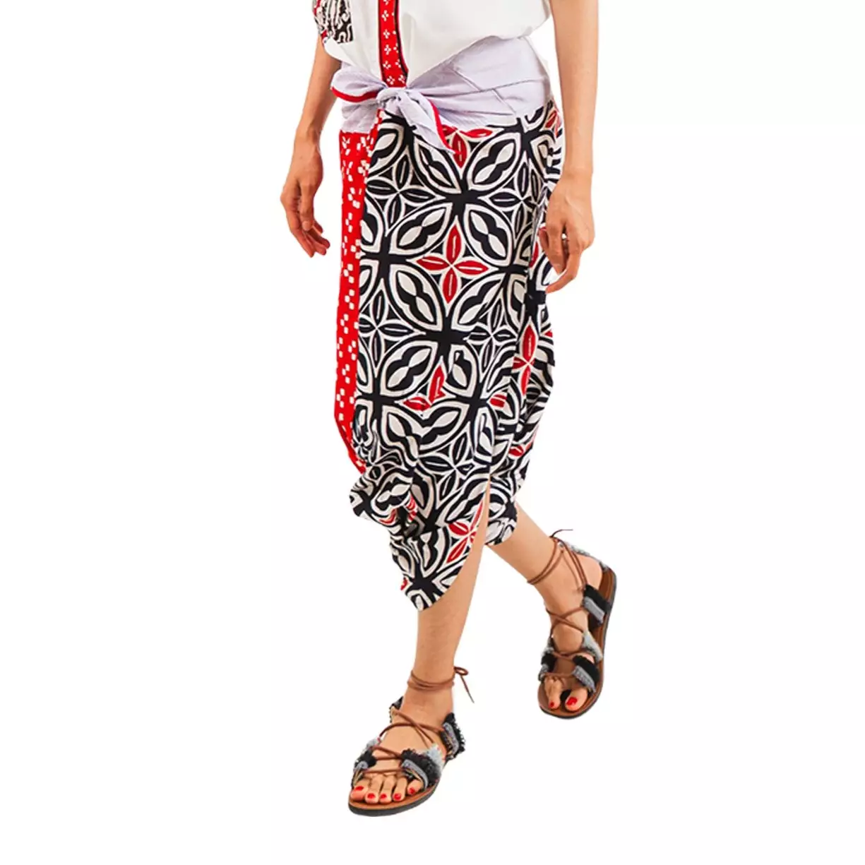 Celana Batik Wanita - Bawahan Batik - Bhatara Batik Mentari Pants - Celana Batik Etnik Modern