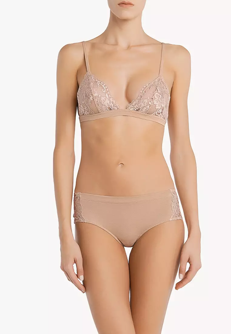 Buy La Perla La Perla lingerie lace triangle bra 2024 Online