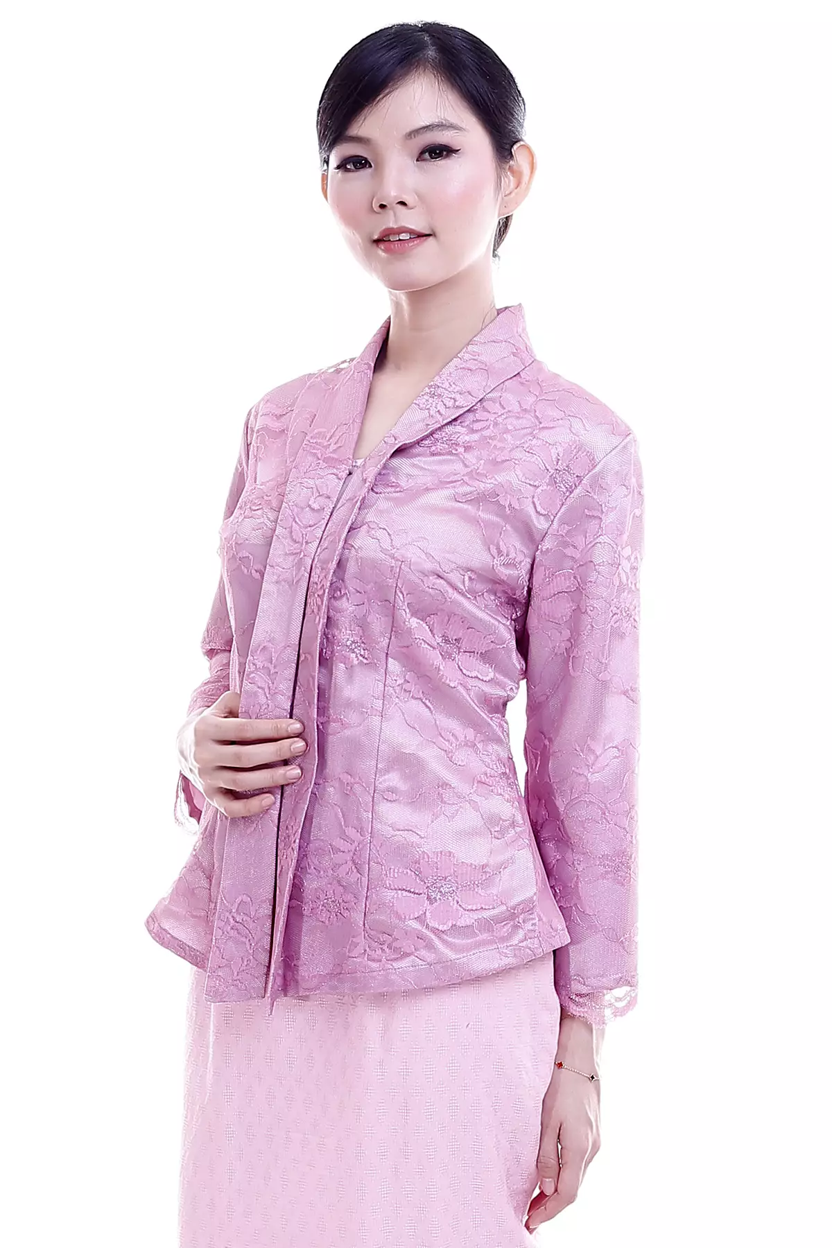 Kuncup Cinta Dusty Pink Kebaya