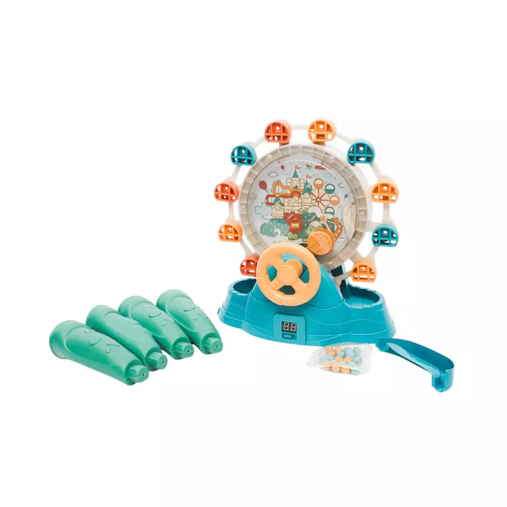 KIDDY FUN PLAYSET AUTO ROTATING FERRIS WHEEL BALL RANDOM