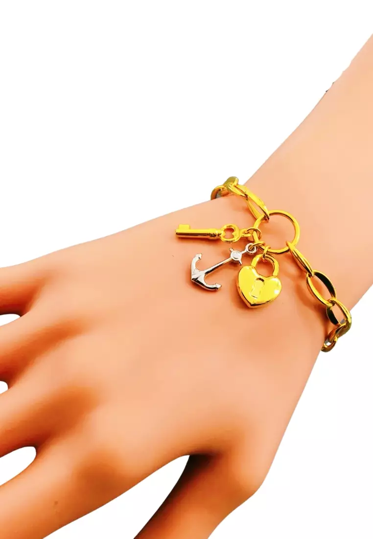 Buy Merlin Goldsmith Merlin Goldsmith 22K 916 Gold Italy Link