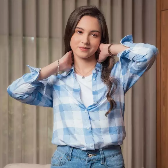 C2 Hugson Blue Kemeja Casual Wanita