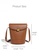 Twenty Eight Shoes brown Fashionable Chic Faux Leather Metal Buckle Bucket Bag JW FB-6997 F6D3AACA88A5F8GS_8