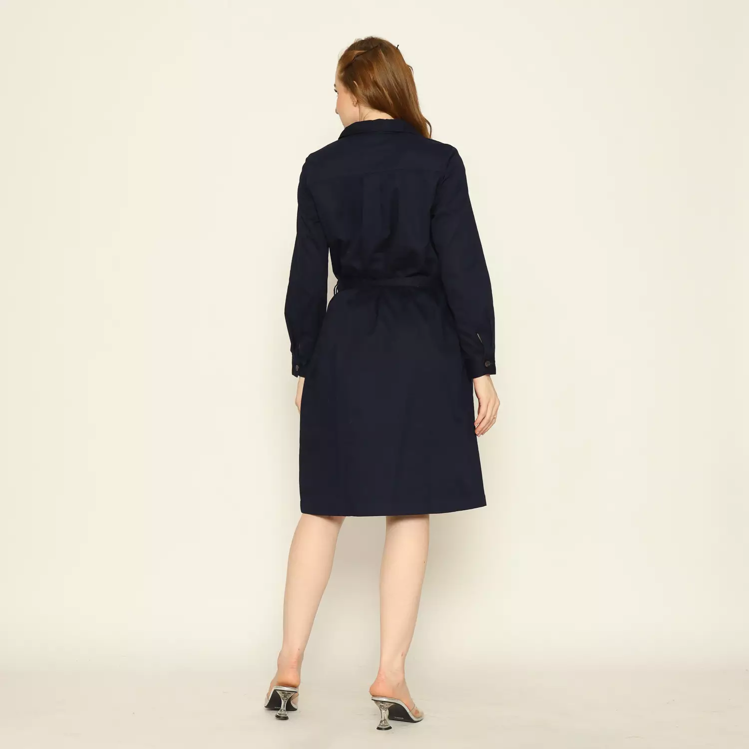 Phyra Long Tunik Navy