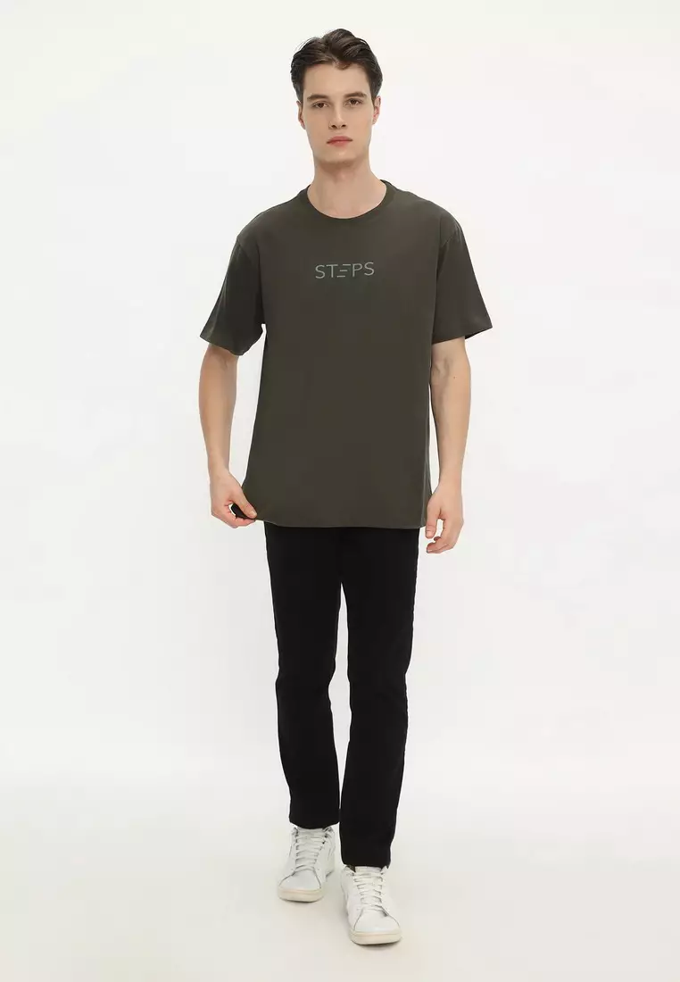 NX T-Shirt Cotton Combed Tebal Pria 207370241