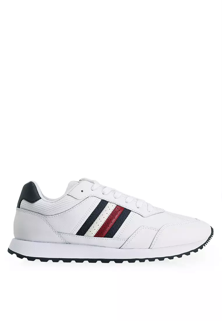 New Runner EVA Leather Stripes Sneakers - Tommy Mainline