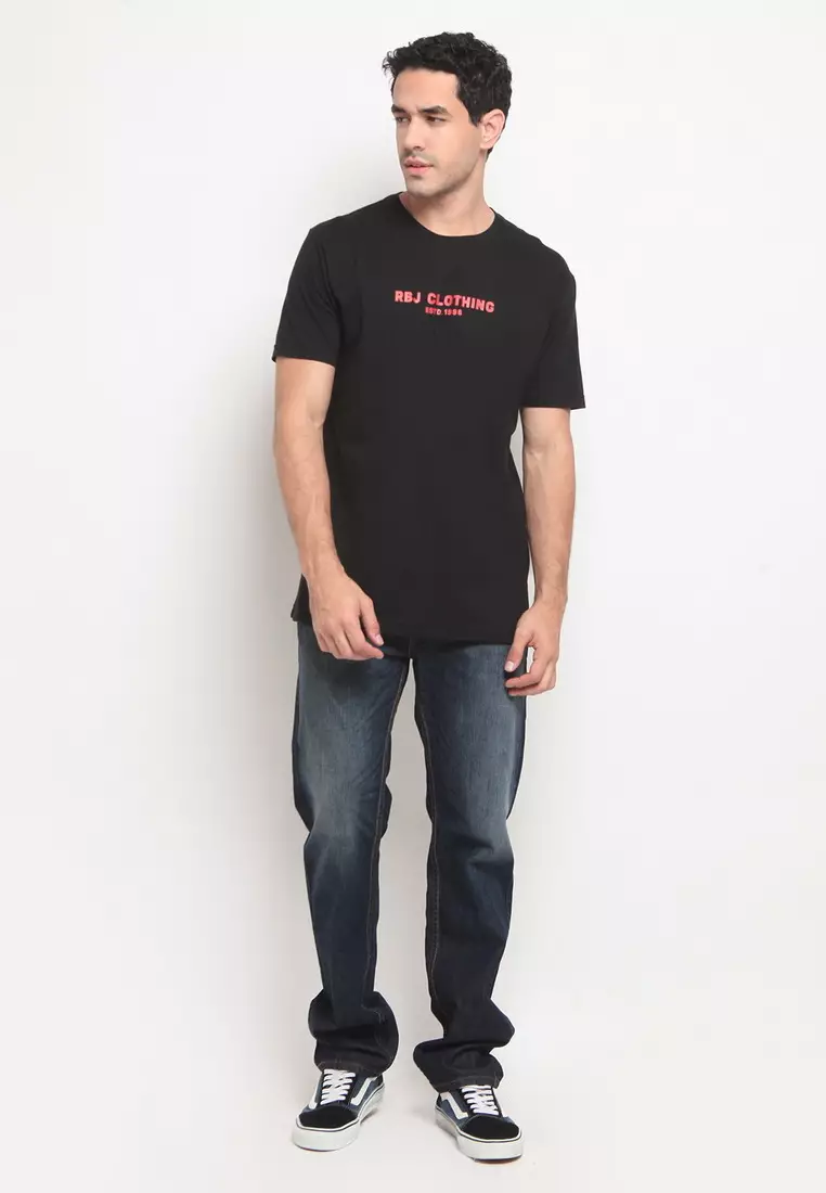 RBJ T-Shirt Cotton Combed Pria 2073170081