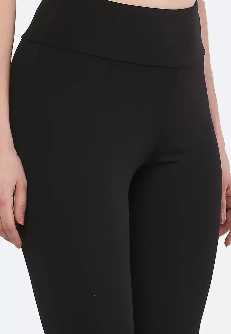 Black Basic Essential Coord Workout/Running Legging