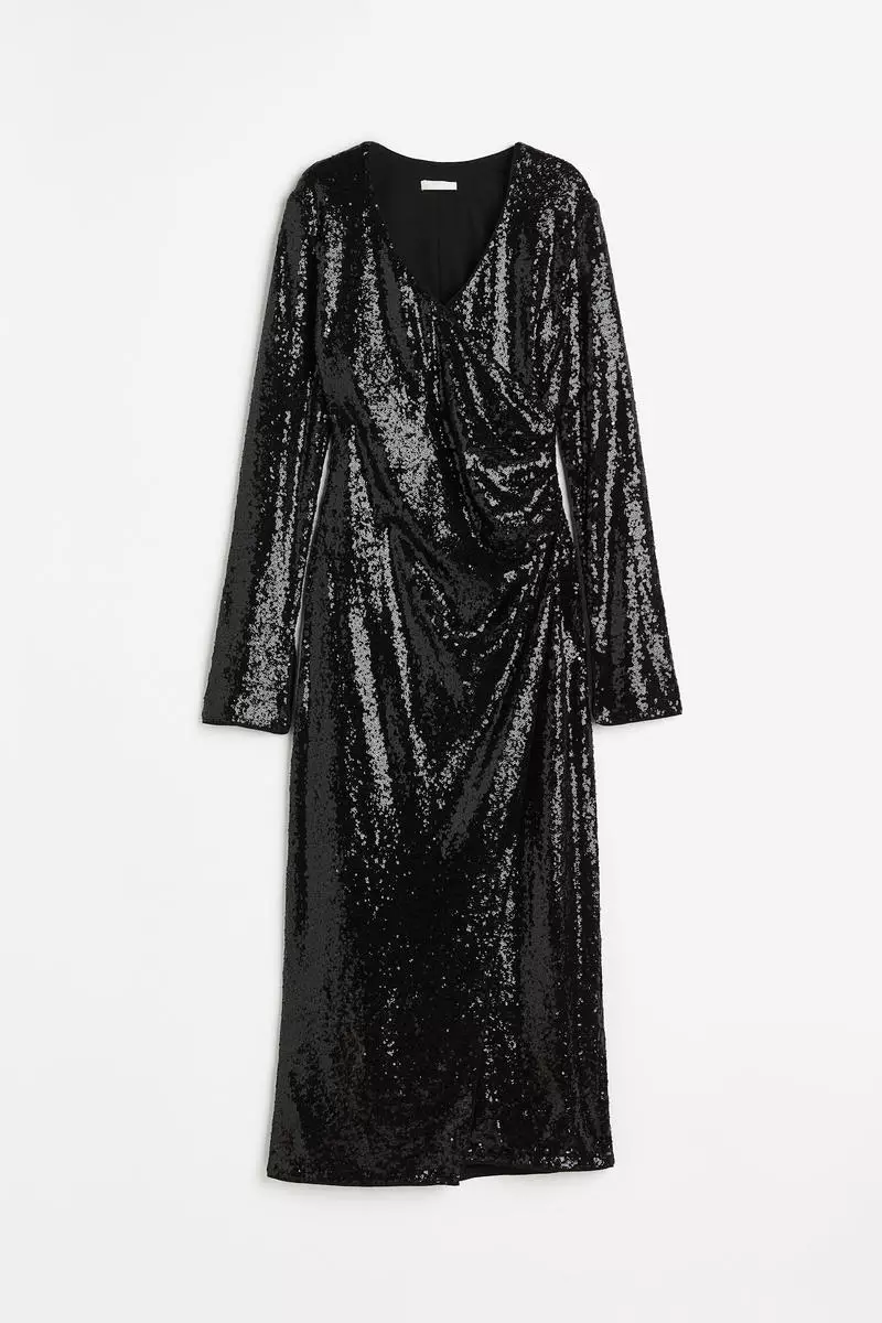 hm sequin dress
