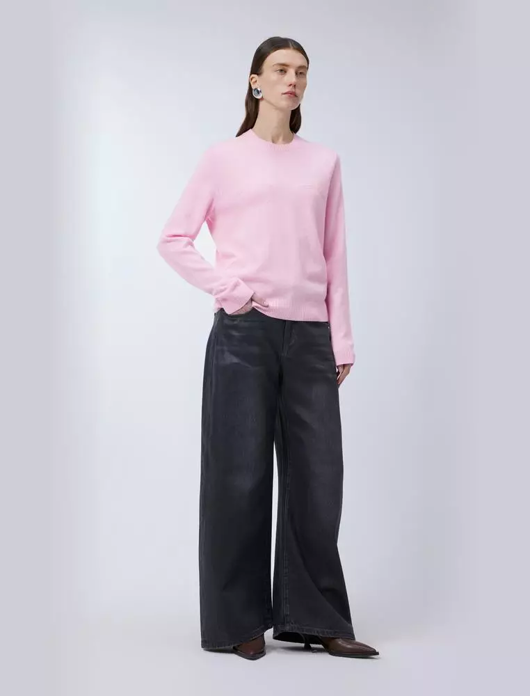 Long Sleeve Pullover Cashmere Sweater