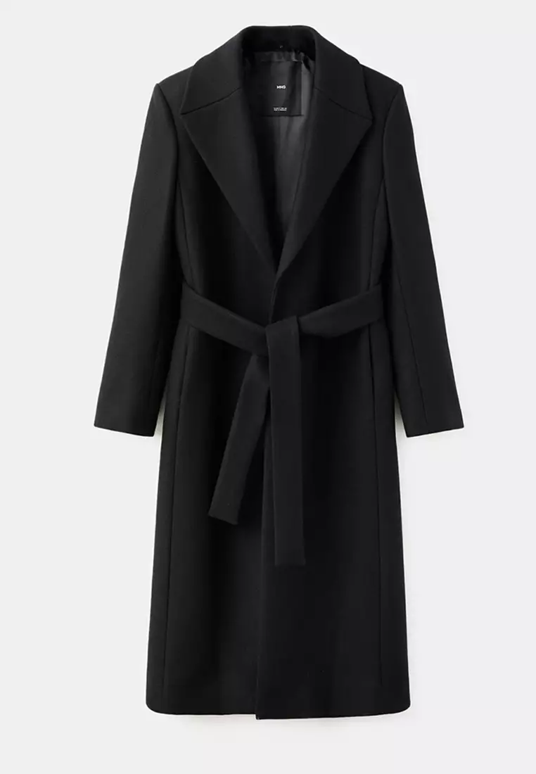 Manteco Coat With Fur Collar