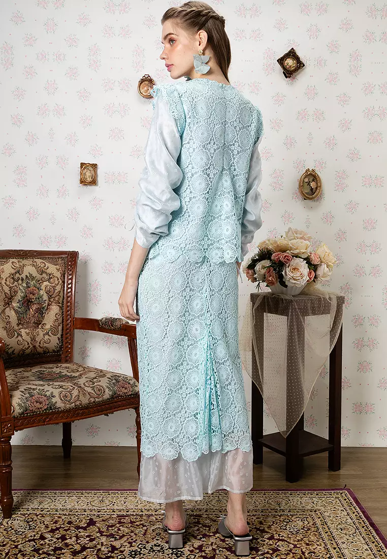 DAHLIA LACE KURUNG SET