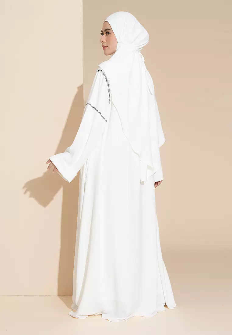 Sahla Abaya Set Broken White NEW