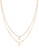 Elli Jewelry gold Necklace Heirloom Necklace Layer Circle Geo Elegant 375 Yellow Gold 1A58AAC906BB81GS_2