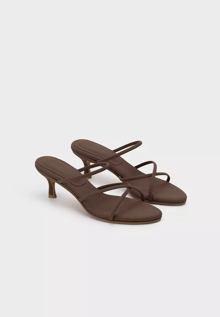 CLOUDFOAM MID HEEL WITH MULTI STRAP