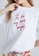 Urban Revivo white Text Embroidery T-Shirt CF7A2AAFAED4E6GS_3