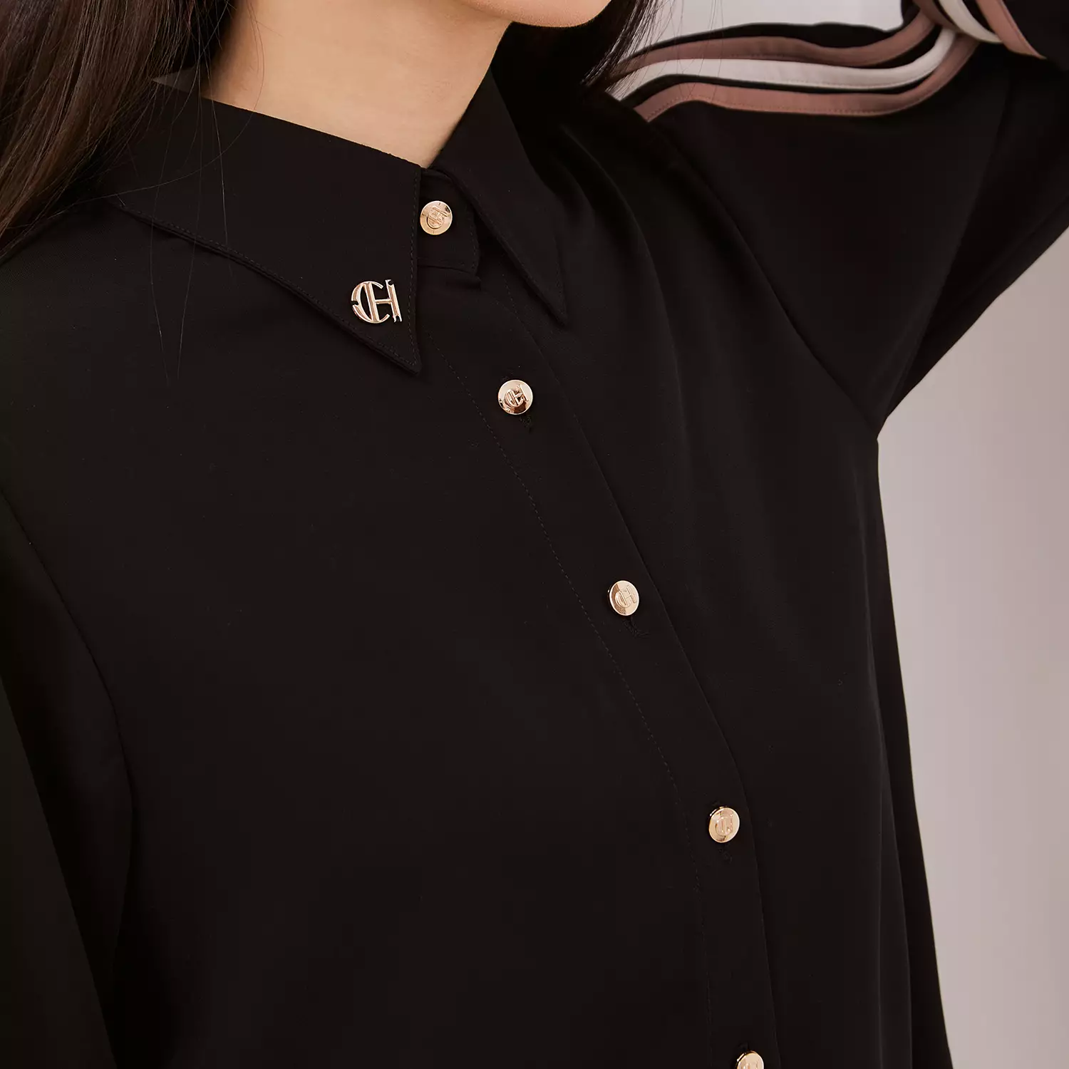 Chanté - Gayana Shirt in Black