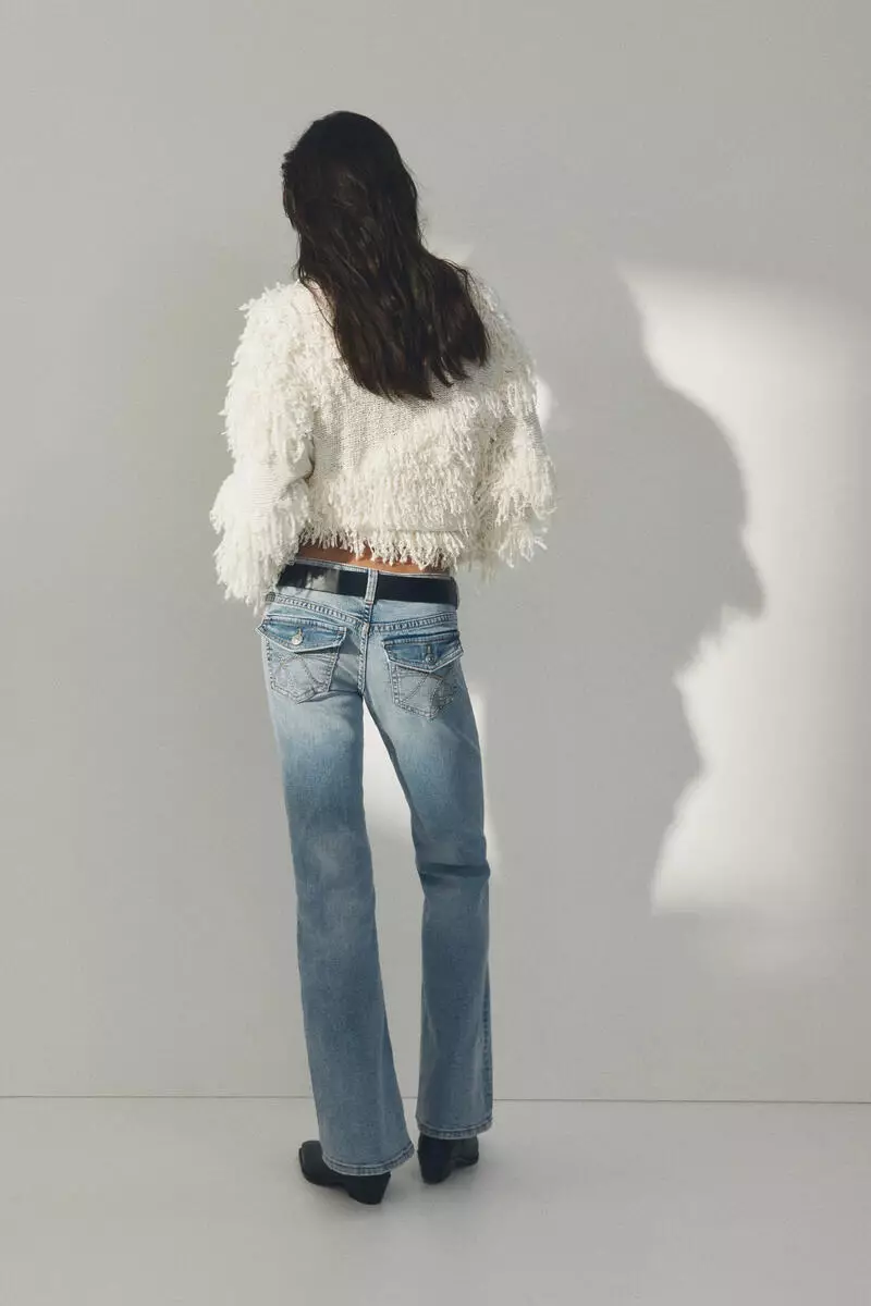 Flared Low Waist Jeans