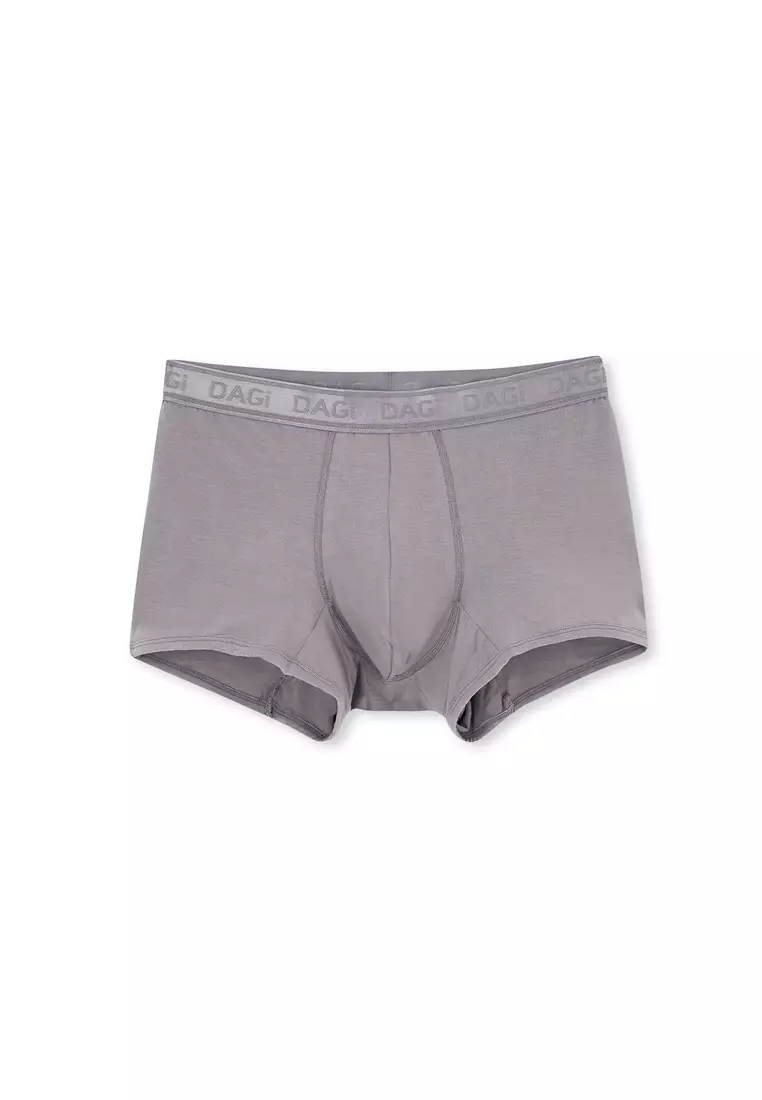 網上選購 DAGİ 3-Pack Grey-Black Basic Boxer, Leaf Print, Underwear for Men ...