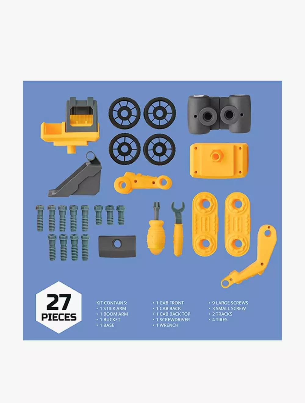 Discovery Mindblown DIY Construction Set Excavator 27pc - DCN1423021680