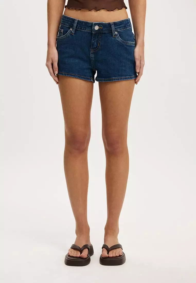 Micro Low Denim Short